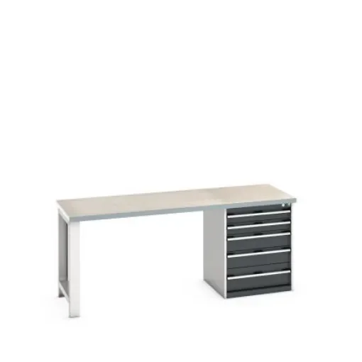Bott 41003231.19V Sheet Steel Workbench, 840mm x 750mm x 2000mm product image