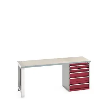 Bott 41003231.24V Sheet Steel Workbench, 840mm x 750mm x 2000mm product image