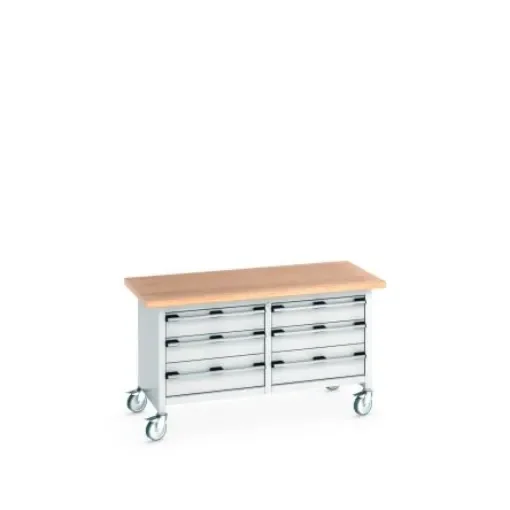 Bott 41002106.16V Portable Sheet Steel Workbench, 840mm x 750mm x 1500mm product image