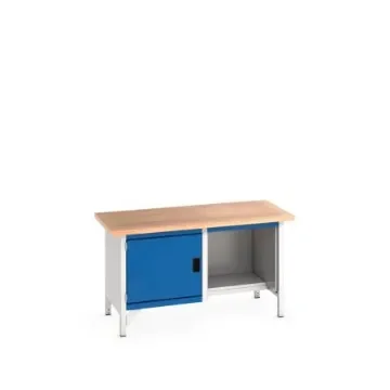 Bott 41002034.11V Sheet Steel Workbench, 840mm x 750mm x 1500mm product image