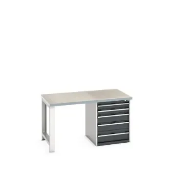 Bott 41004110.19V Sheet Steel Workbench, 840mm x 900mm x 1500mm product image