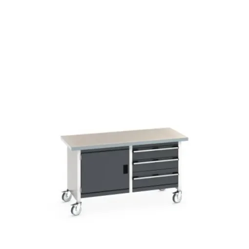 Bott 41002102.19V Portable Sheet Steel Workbench, 840mm x 750mm x 1500mm product image