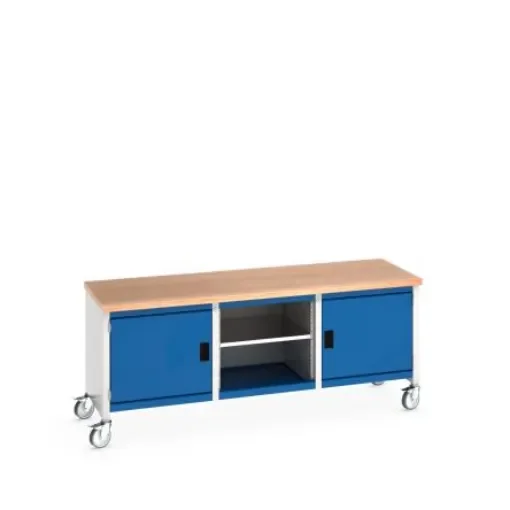 Bott 41002118.11V Portable Sheet Steel Workbench, 840mm x 750mm x 2000mm product image