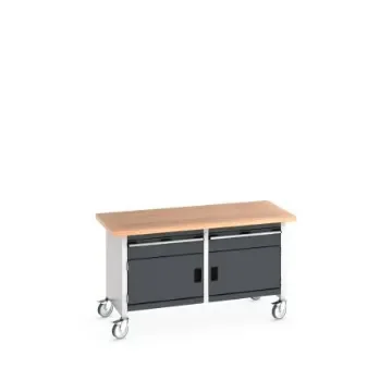 Bott 41002103.19V Portable Sheet Steel Workbench, 840mm x 750mm x 1500mm product image