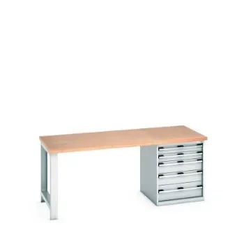 Bott 41004111.16V Sheet Steel Workbench, 840mm x 900mm x 2000mm product image