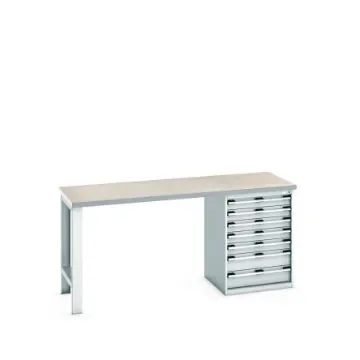 Bott 41004122.16V Sheet Steel Workbench, 940mm x 750mm x 2000mm product image