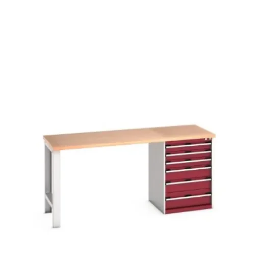 Bott 41003494.24V Sheet Steel Workbench, 940mm x 750mm x 2000mm product image