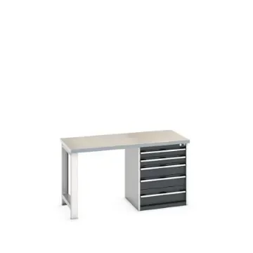 Bott 41003135.19V Sheet Steel Workbench, 840mm x 750mm x 1500mm product image