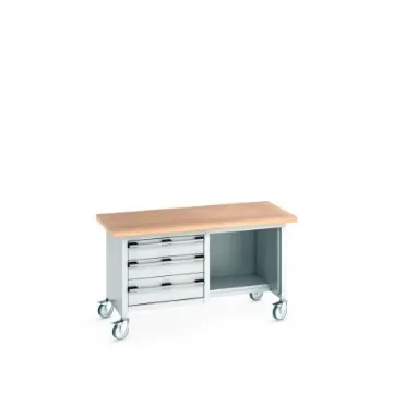 Bott 41002115.16V Portable Sheet Steel Workbench, 840mm x 750mm x 1500mm product image