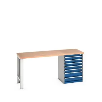 Bott 41004121.11V Sheet Steel Workbench, 940mm x 750mm x 2000mm product image