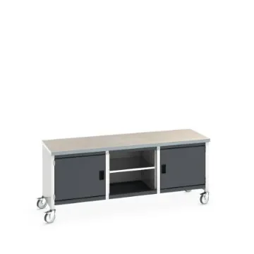 Bott 41002120.19V Portable Sheet Steel Workbench, 840mm x 750mm x 2000mm product image