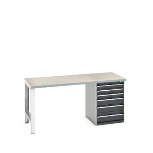 Bott 41004120.19V Sheet Steel Workbench, 940mm x 900mm x 2000mm product image
