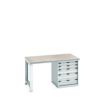 Bott 41004110.16V Sheet Steel Workbench, 840mm x 900mm x 1500mm product image