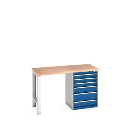 Bott 41003492.11V Sheet Steel Workbench, 940mm x 750mm x 1500mm product image