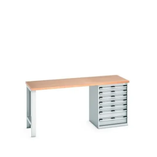 Bott 41004121.16V Sheet Steel Workbench, 940mm x 750mm x 2000mm product image