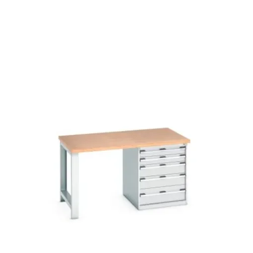 Bott 41004109.16V Sheet Steel Workbench, 840mm x 900mm x 1500mm product image