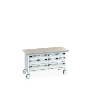 Bott 41002108.16V Portable Sheet Steel Workbench, 840mm x 750mm x 1500mm product image