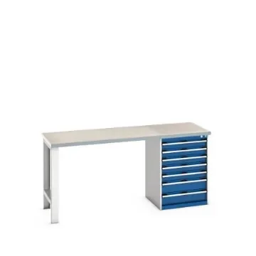 Bott 41004122.11V Sheet Steel Workbench, 940mm x 750mm x 2000mm product image