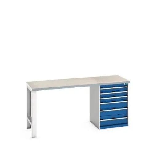Bott 41003495.11V Sheet Steel Workbench, 940mm x 750mm x 2000mm product image