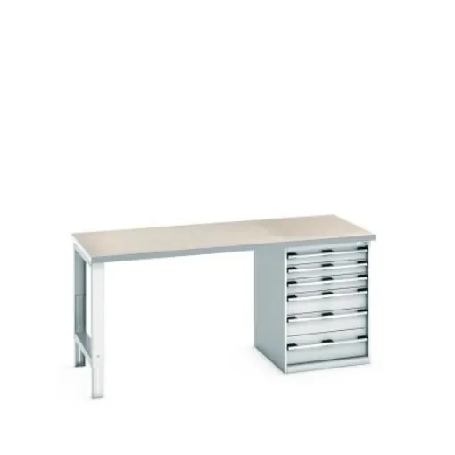 Bott 41004120.16V Sheet Steel Workbench, 940mm x 900mm x 2000mm product image