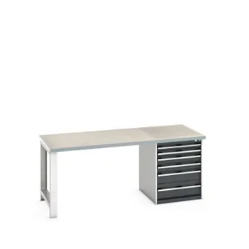 Bott 41004116.19V Sheet Steel Workbench, 840mm x 900mm x 2000mm product image