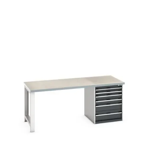 Bott 41004116.19V Sheet Steel Workbench, 840mm x 900mm x 2000mm product image