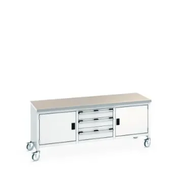 Bott 41002126.16V Portable Sheet Steel Workbench, 840mm x 750mm x 2000mm product image