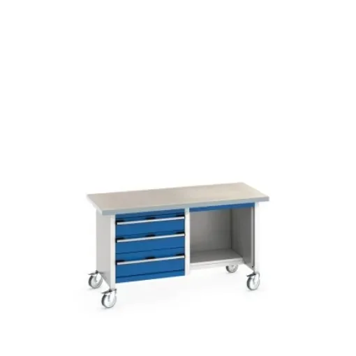 Bott 41002117.11V Portable Sheet Steel Workbench, 840mm x 750mm x 1500mm product image
