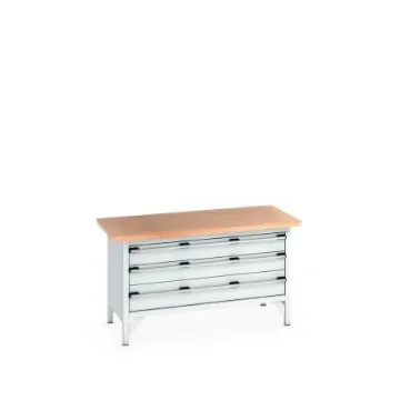 Bott 41002169.16V Sheet Steel Workbench, 840mm x 750mm x 1500mm product image