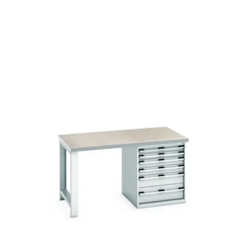 Bott 41004114.16V Sheet Steel Workbench, 840mm x 900mm x 1500mm product image