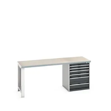 Bott 41003237.19V Sheet Steel Workbench, 840mm x 750mm x 2000mm product image