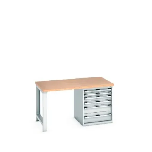 Bott 41004113.16V Sheet Steel Workbench, 840mm x 900mm x 1500mm product image