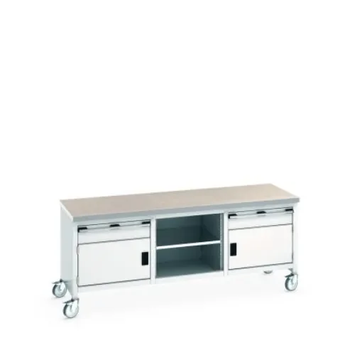 Bott 41002123.16V Portable Sheet Steel Workbench, 840mm x 750mm x 2000mm product image