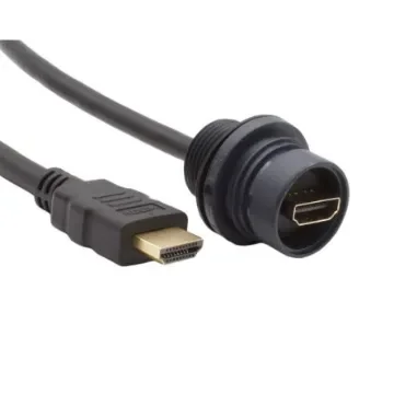 BulginPXP6062, 1m Female HDMI to Male 1 mm Plug Ultra High Speed - PXP6062/1M00 product image