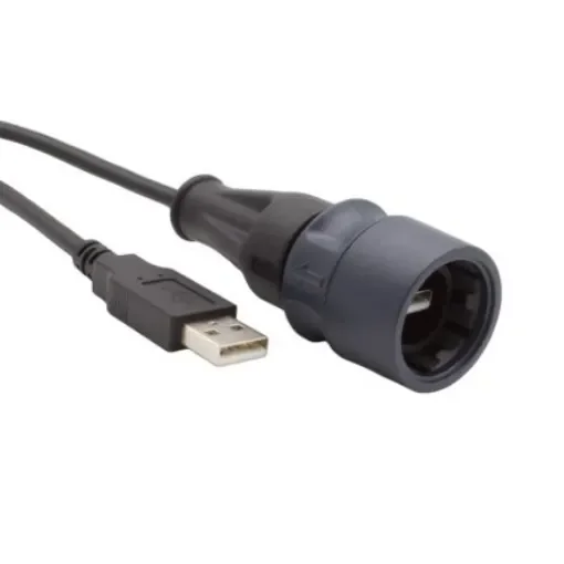 Bulgin USB 2.0, Male USB 2.0 to Male USB A, 2m - PXP6040/AA/2M00 product image
