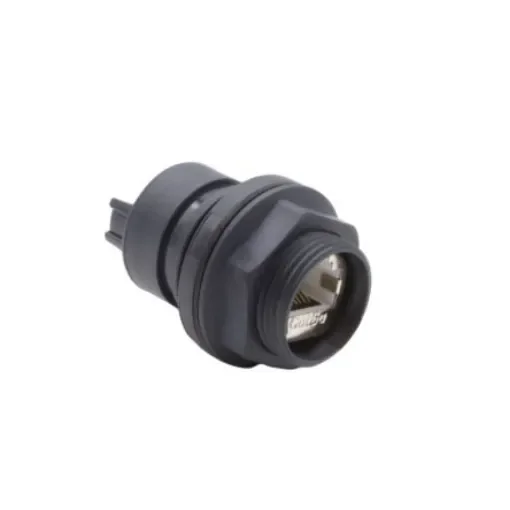 Bulgin 6000 Series Female Ethernet Connector, Panel Mount, Cat6a Straight - PXP6093TP product image