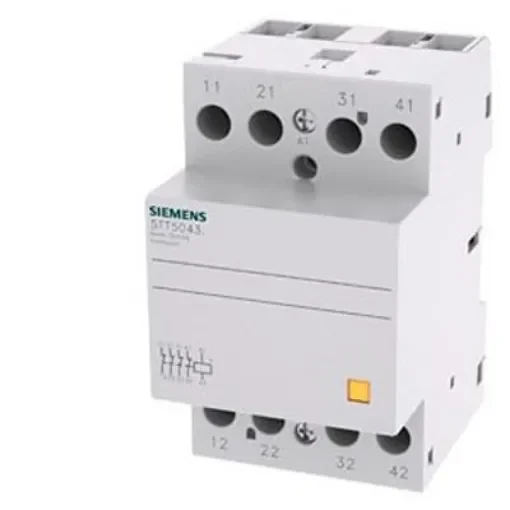 Siemens SENTRON 5TT5 Contactor, 24 V ac Coil, 4-Pole, 40 A, 4 kW, 4 NC, 230 V ac - 5TT5843-2 product image