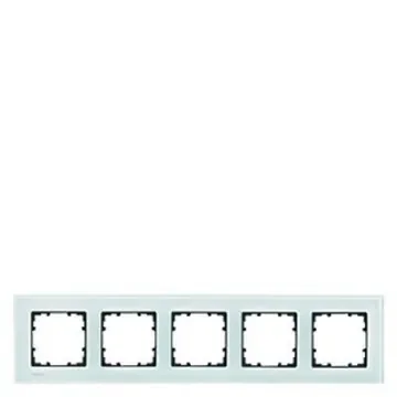 Siemens Green 5 Gang Frame - 5TG1205-0 product image