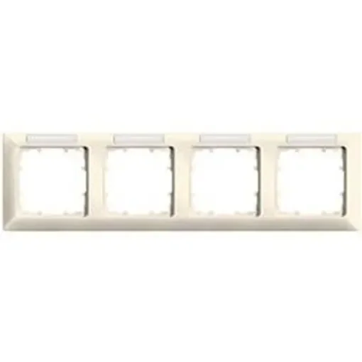 Siemens White 4 Gang Frame - 5TG2584-1 product image