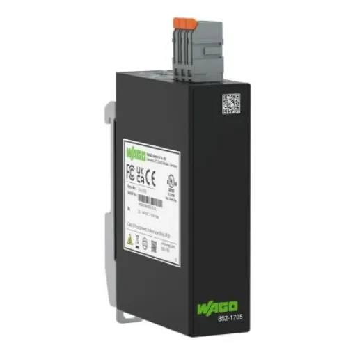 WAGO RJ45 Ethernet Media Converter, 10Mbit/s 1000m - 852-1705 product image