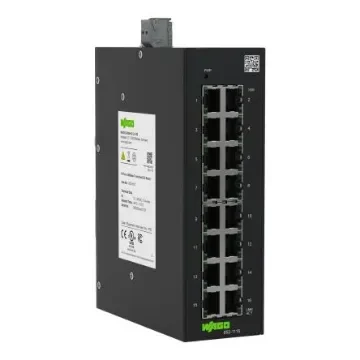 WAGO 852-1116, Unmanaged 16 Port Switch product image