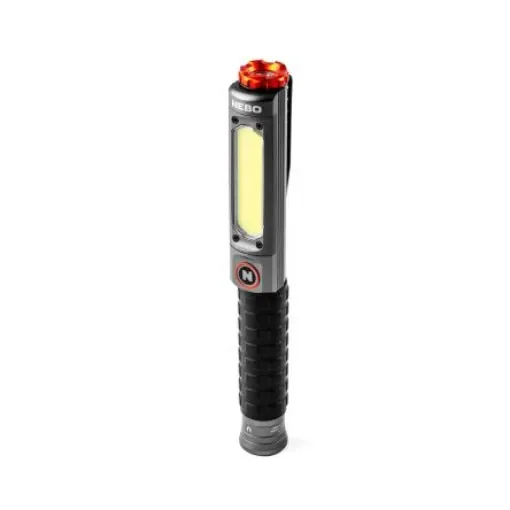 NEBO LED Safety Torch Grey - Rechargeable 600 lumens, 197 mm - NE1033-G product image
