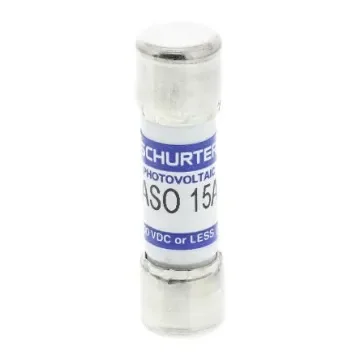Schurter 15A F Melamine Cartridge Fuse, 10 x 38mm - 0090.0015 product image