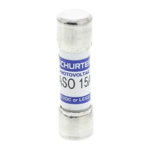 Schurter 15A F Melamine Cartridge Fuse, 10 x 38mm - 0090.0015 product image