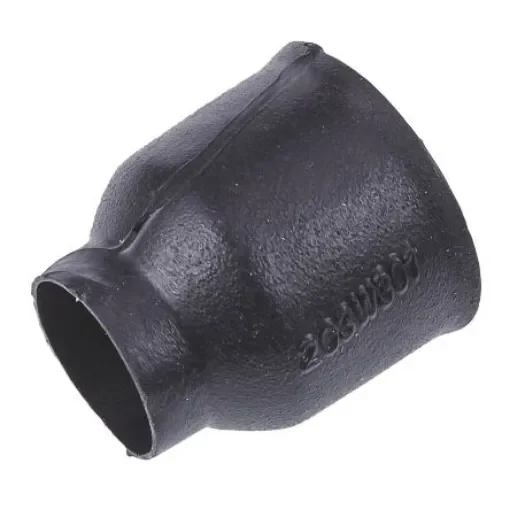 TE Connectivity Heat Shrink Boot Black, Fluid Resistant Elastomer, 10mm - 203W301-25-G02-0 product image