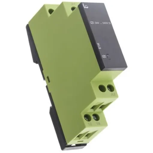 Tele Interface Relay, DIN Rail Mount, 1-Pole - E1K 24-240VACDC product image