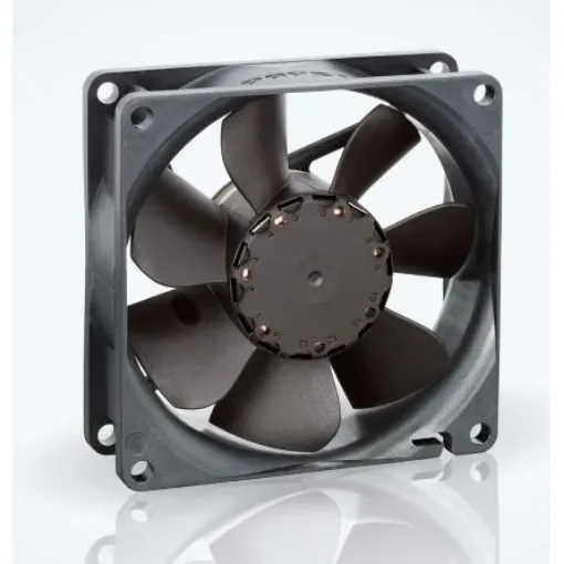 ebm-papst 8400 N Series Axial Fan, 12 V dc, DC Operation, 78m³/h, 3W, IP20, 80 x 80 x 25mm - 8412N/2GHP product image