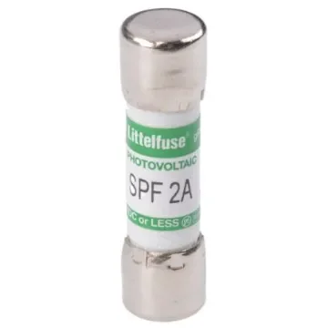 Littelfuse 2A F Melamine Cartridge Fuse, 10 x 38mm - 0SPF002.H product image