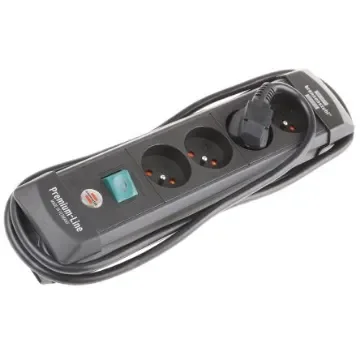 brennenstuhl 1.8m 4 Socket Type E - French Extension Lead, 230 V, IP20 - 1951144100 product image