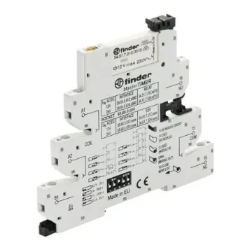 Finder 39 Series Interface Relay, DIN Rail Mount, 24V ac/dc Coil, SPDT - 39.81.0.024.0060 product image